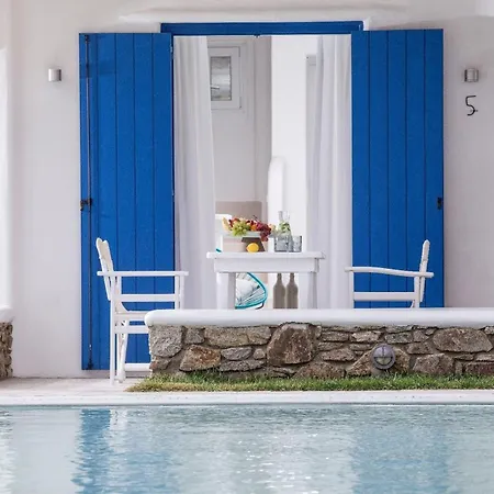 Вилла Deluxe Mykonos Del Sol Junior Outdoor Pool Ornos Mykonos Town