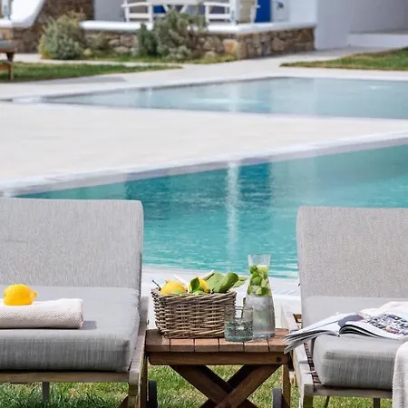 Villa Deluxe Mykonos Del Sol Junior Outdoor Pool Ornos