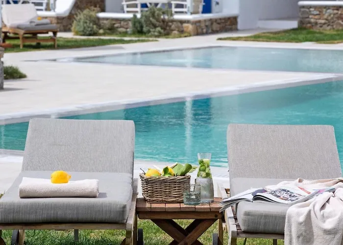 Villa Deluxe Mykonos Del Sol Junior Outdoor Pool Ornos